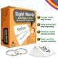 Star Right Education Sight Word Flash Cards, 169 Sight Words and Sentences with 2 Rings