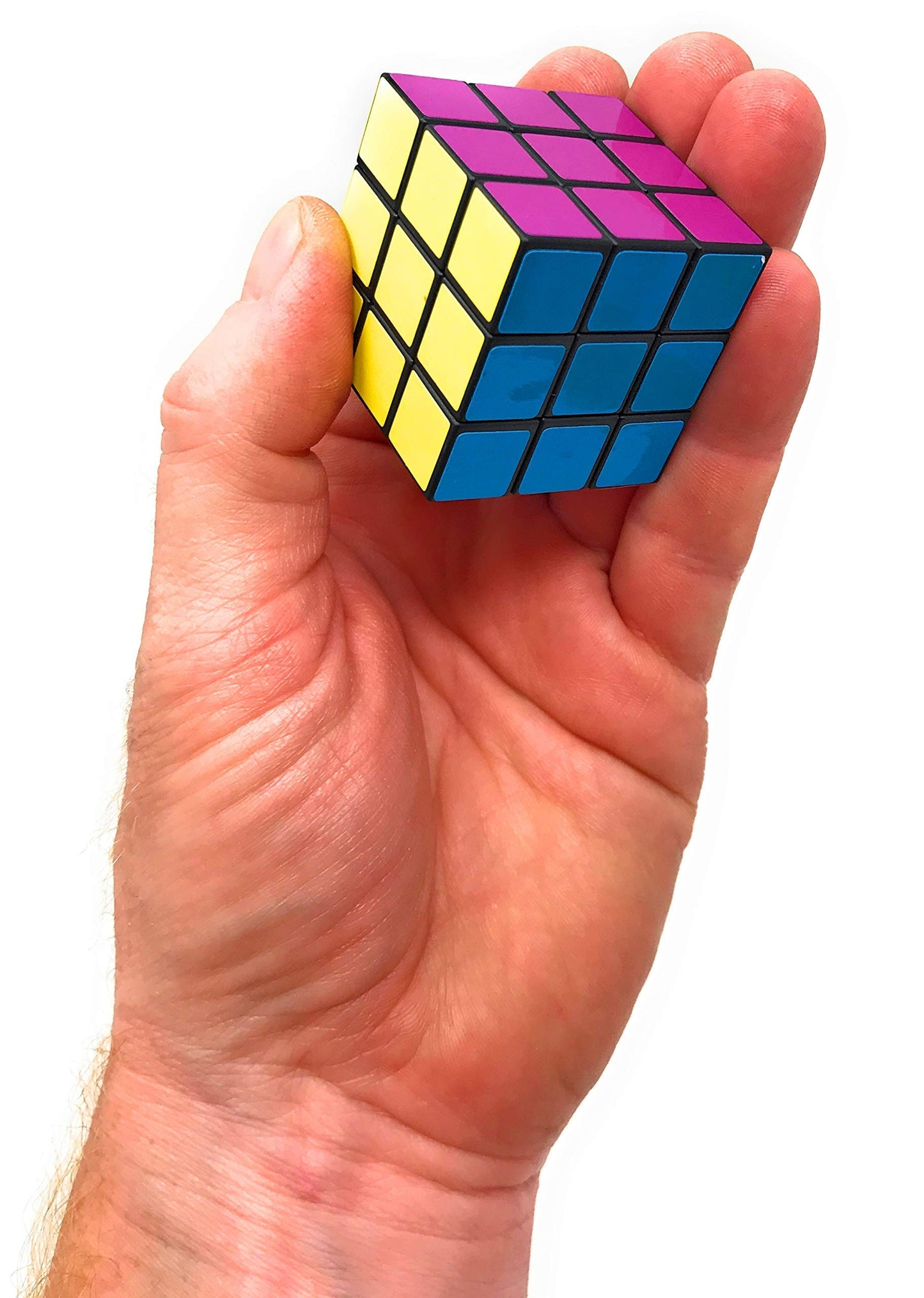 Bulk 24 Pack 3x3 Speed Puzzle Cubes - Classic Magic Brain Teasers, Party Favors, Classroom Prizes, Birthday Stocking Stuffers - Bright Colors