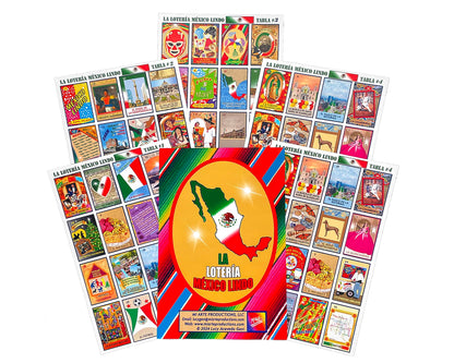MI ARTE PRODUCTIONS Loteria Mexican Card Game - Learn Mexican History & Culture - Fun and Educational for Kids and Families - Great for School