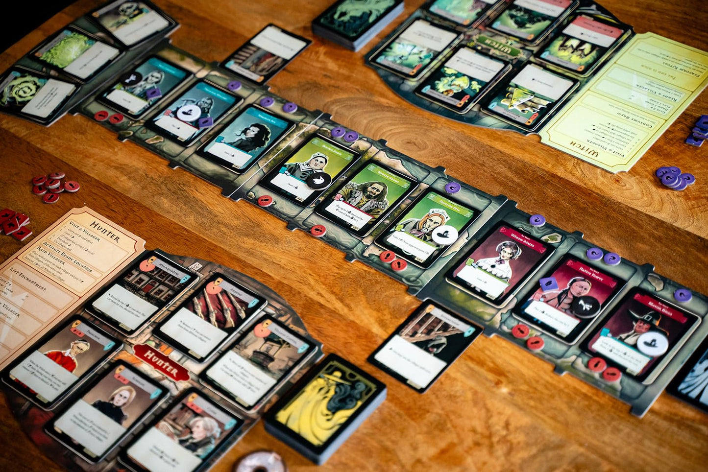 Capstone Games Pagan Fate of Roanoke 2 Player Strategy Card Game