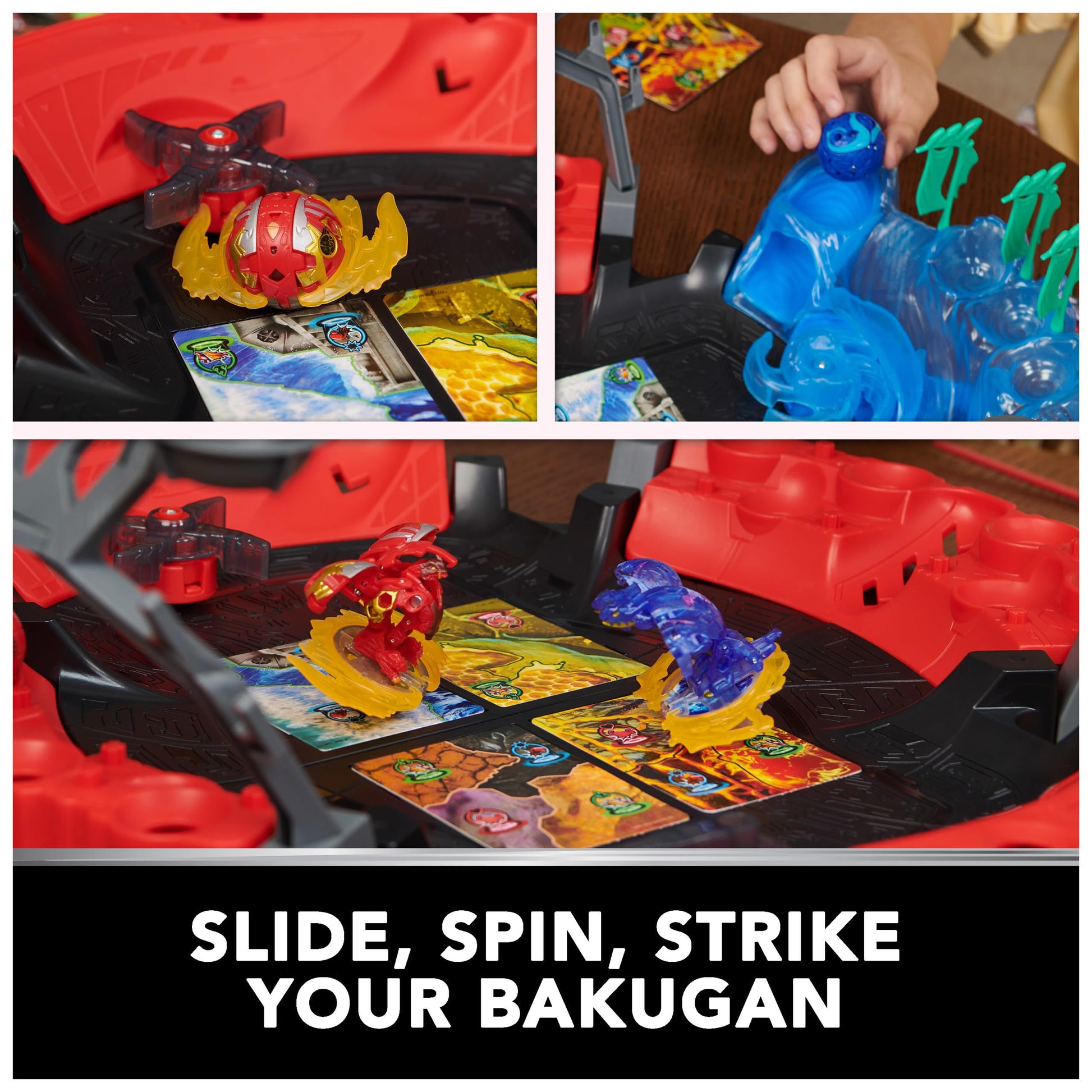Bakugan Battle Arena with Exclusive Special Attack Dragonoid, Customizable, Spinning Action Figure and Playset, Kids Toys for Boys and Girls 6 and up