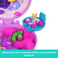 Polly Pocket Dolls and Playset, Planet Polly Outer Space Compact, Travel Toy with 1 Micro Doll, Pet Puppy & Themed Accessories