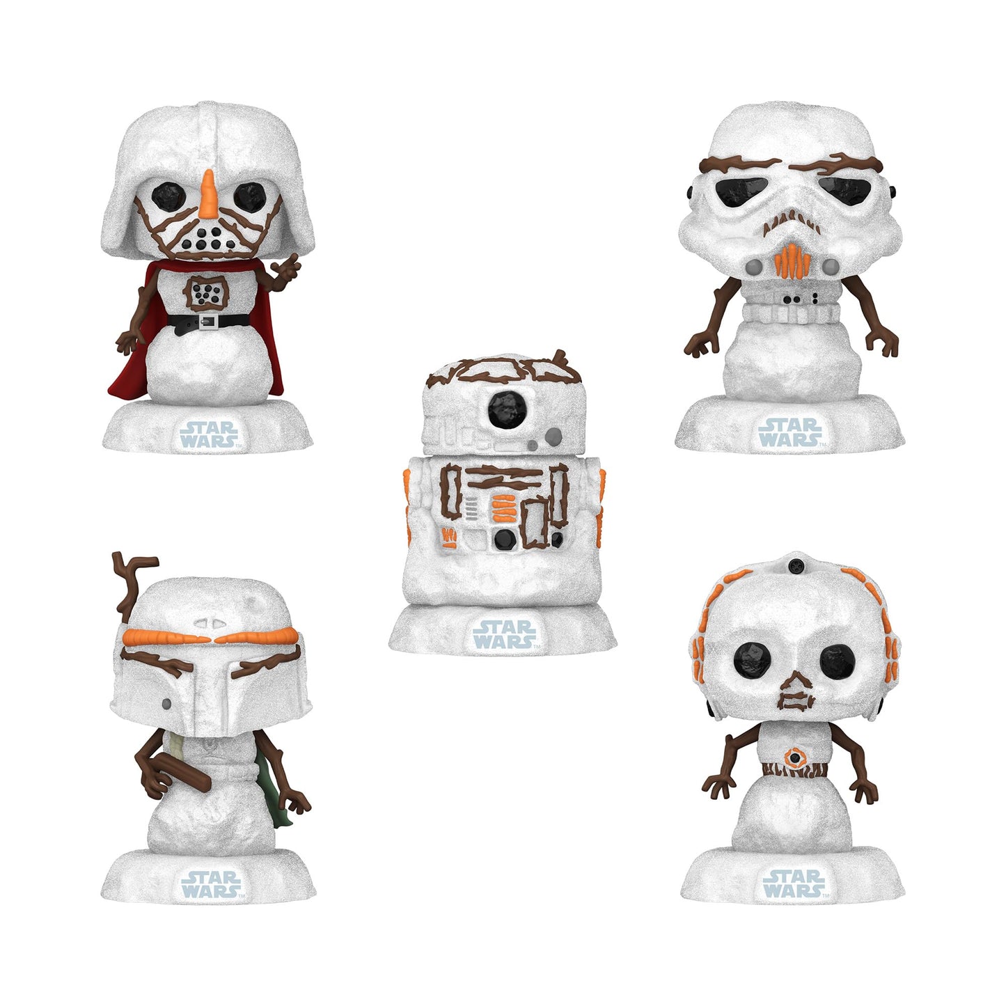 Funko POP! Star Wars Holiday 5 Pack Darth Vader - Amazon Exclusive