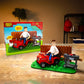 Brickcraft King of the Hill Hank Hill’s Backyard Building Kit (586-Piece Set), Hank Hill Figure, Lawn Mower, Grill & Cooler, Animated TV Show