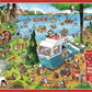 Cobble Hill 1000 Piece Puzzle - DoodleTown: Call of the Wild - Sample Poster Included