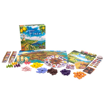 Finca Board Game - Mallorca's Resource Management & Delivery Strategy Game, Fun for Family, Kids & Adults, Ages 10+, 2-5 Players, 45 Minute Playtime