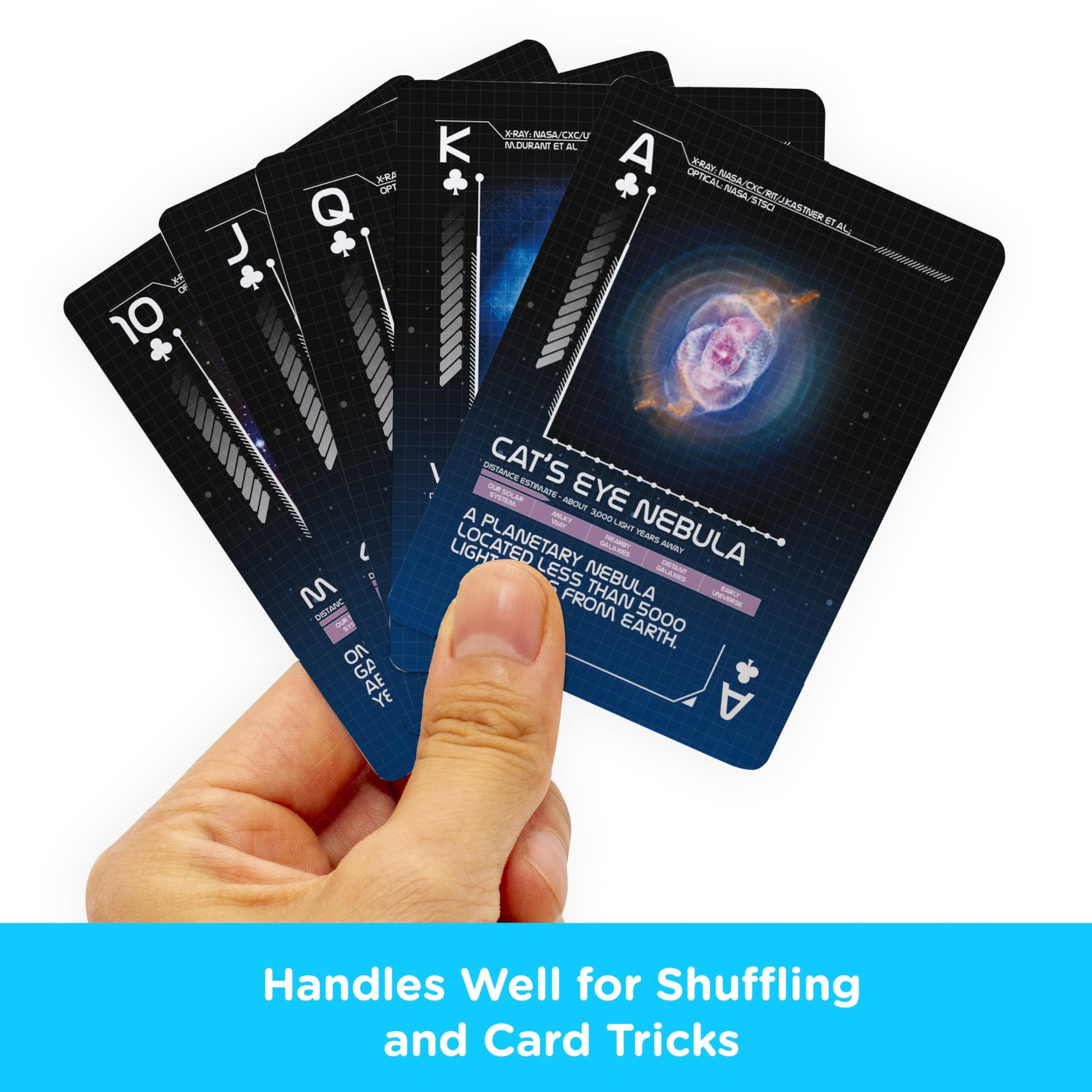 AQUARIUS NASA Across the Universe Playing Cards