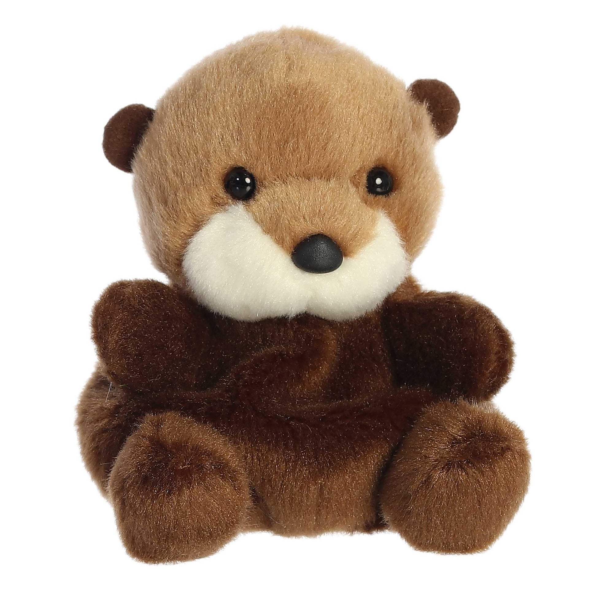 Aurora® Adorable Palm Pals™ Selena Sea Otter™ Stuffed Animal - Fun Collectible Plush for Kids and Adult Collectors - Perfect for Decorating Rooms