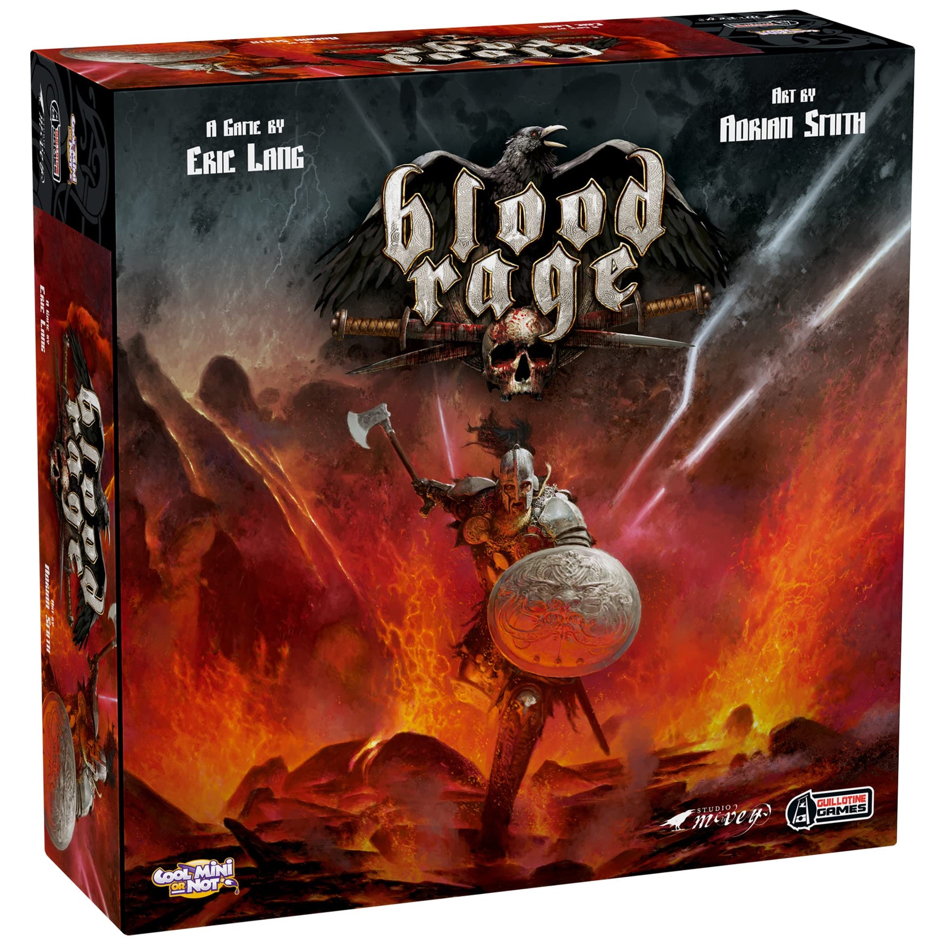 Blood Rage (Core Box) | Strategy Game | Viking Fantasy Board Game | Tabletop Miniatures Battle Game for Adults and Teens | Ages 14+ | 2-4 Players |