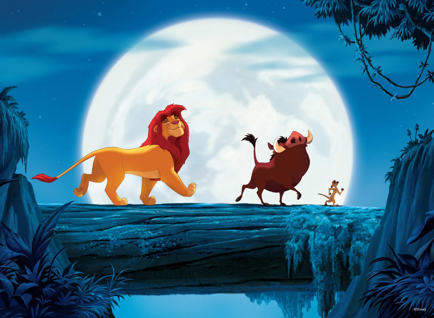 Ceaco - Disney The Lion King Glow - 100 Piece Puzzle for Kids Ages 6-8