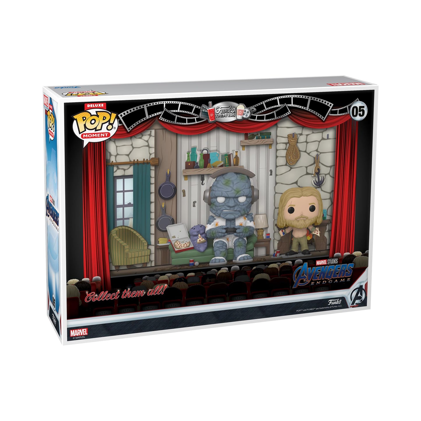 Funko POP! Moments Deluxe: Marvel Avengers Endgame - Thor’s House - Collectable Vinyl Figure - Gift Idea - Official Merchandise - for Kids & Adults -