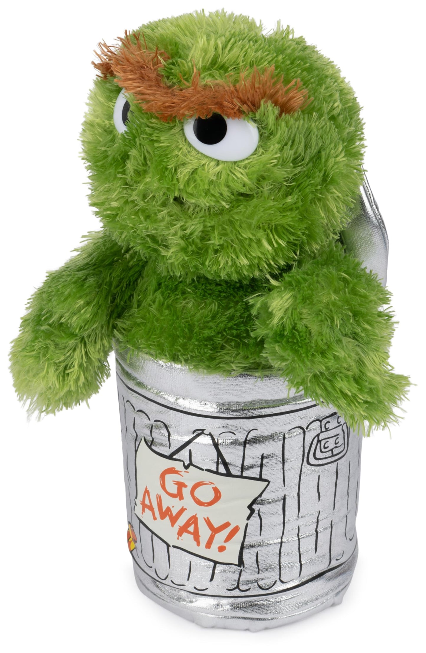 GUND Sesame Street Oscar the Grouch 10-Inch Muppet Plush Toy for Ages 1+