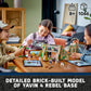 LEGO Star Wars A New Hope Yavin 4 Rebel Base, Star Wars Playset with a Command Room, Medal Ceremony Stage, Y-Wing Starfighter, 12 Star Wars Figures