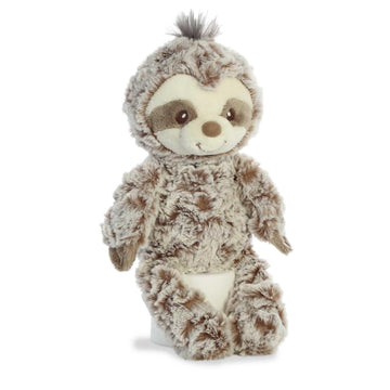 Aurora® Playful Sammie Sloth™ Baby Stuffed Animal - Soft & Cuddly Toy - Imaginative Play - Brown 7 Inches