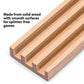 Yellow Mountain Imports Domino Accessories Combo - 10” Beechwood Racks (Set of 4) & 60-Sheet Scorepad for Mexican Train and Chickenfoot