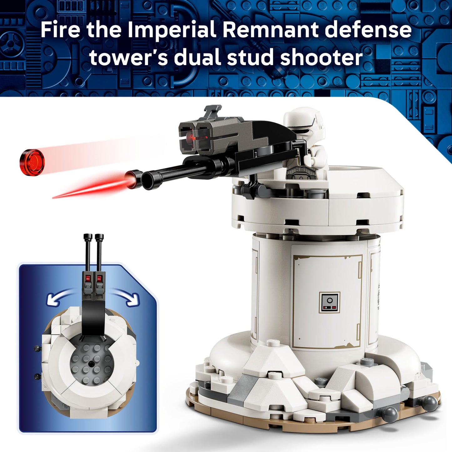 LEGO Star Wars AT-RT Attack - Building Toy for Boys & Girls, Ages 7+ - with The Mandalorian & Grogu Minifigures - Playset for Kids - Gift