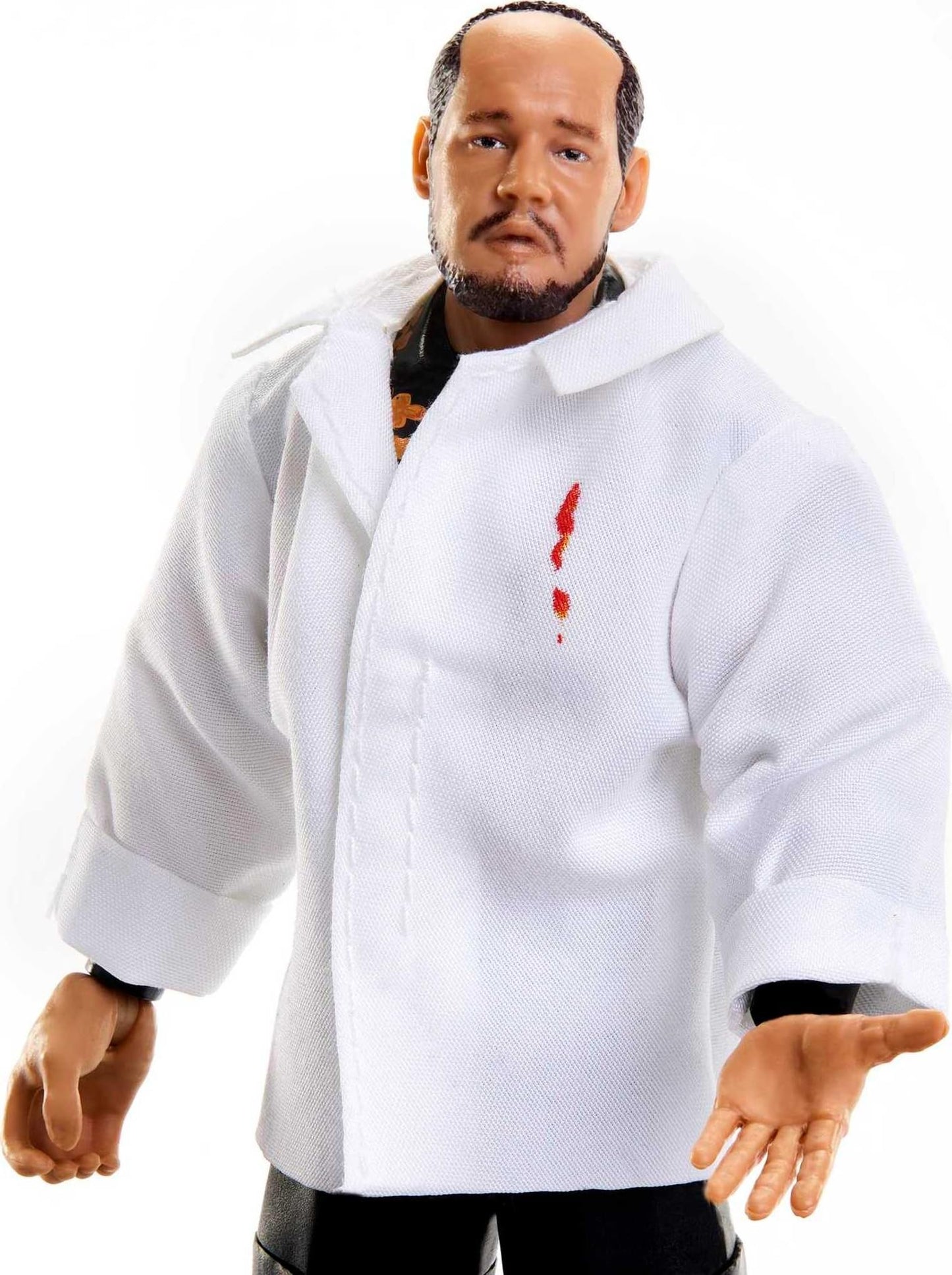 Mattel WWE Elite Collection Action Figure & Accessories, Series #99 Happy Corbin 6-inch Collectible with 25 Articulation Points & Swappable Hands