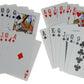 Hickoryville Euchre Card Game Set | 8 Pre-Stripped Decks (9-Ace) with Blank Counter Cards | 4 Red & 4 Blue Decks | Classic Euchre Playing Cards