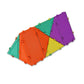 Geometiles 3D Building Set for Learning Math, Includes Many Online Activities,32-pc, Made in USA (Triangle/Rectangle)