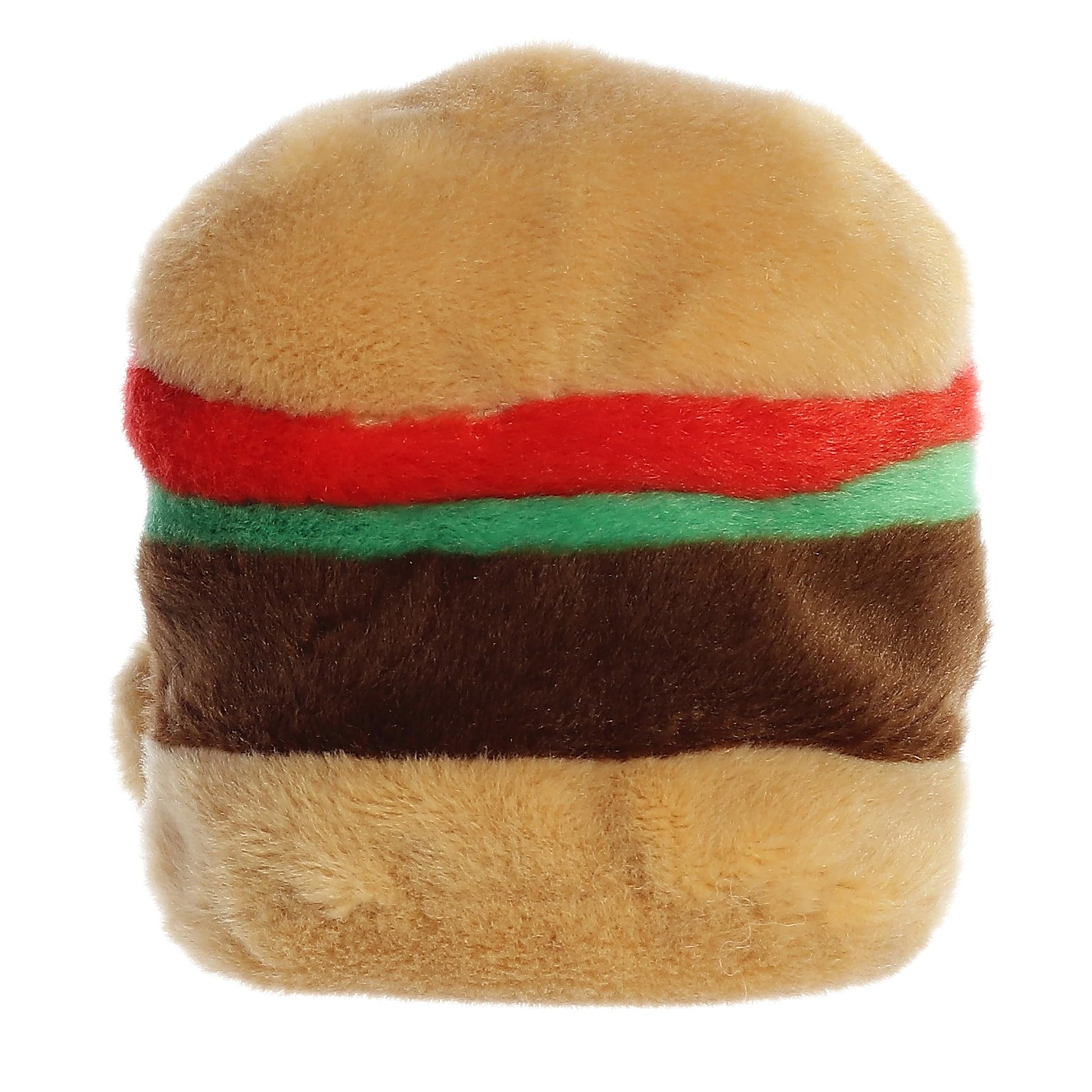 Aurora® Adorable Palm Pals™ Charles Cheeseburger™ Stuffed Animal - Fun Collectible Plush for Kids and Adult Collectors - Perfect for Decorating Rooms