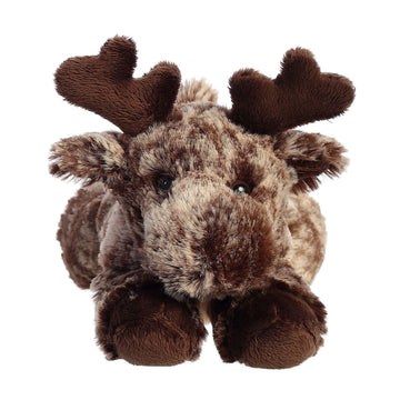 Aurora® Adorable Mini Flopsie™ Maia Moose™ Stuffed Animal - Mini Companions Ready for Playful Adventures - for Kids All Ages, Toddlers, Adults,
