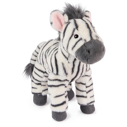 GUND Gemma Zebra Plush, Zebra Stuffed Animal for Ages 0 and Up, Gray/White, 12"