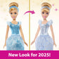 Mattel Disney Princess Cinderella Doll in Sparkling Fashion with Removable Skirt, Headband and Shoes, Posable & Collectible, Inspired by Movie