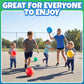 5-Inch Playground Balls for Toddlers & Kids (5-Pack) Marbleized Vinyl Balls
