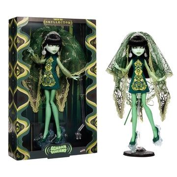 Monster High Skullector Scarah Screams Fang Club Doll 60s Style Collectible