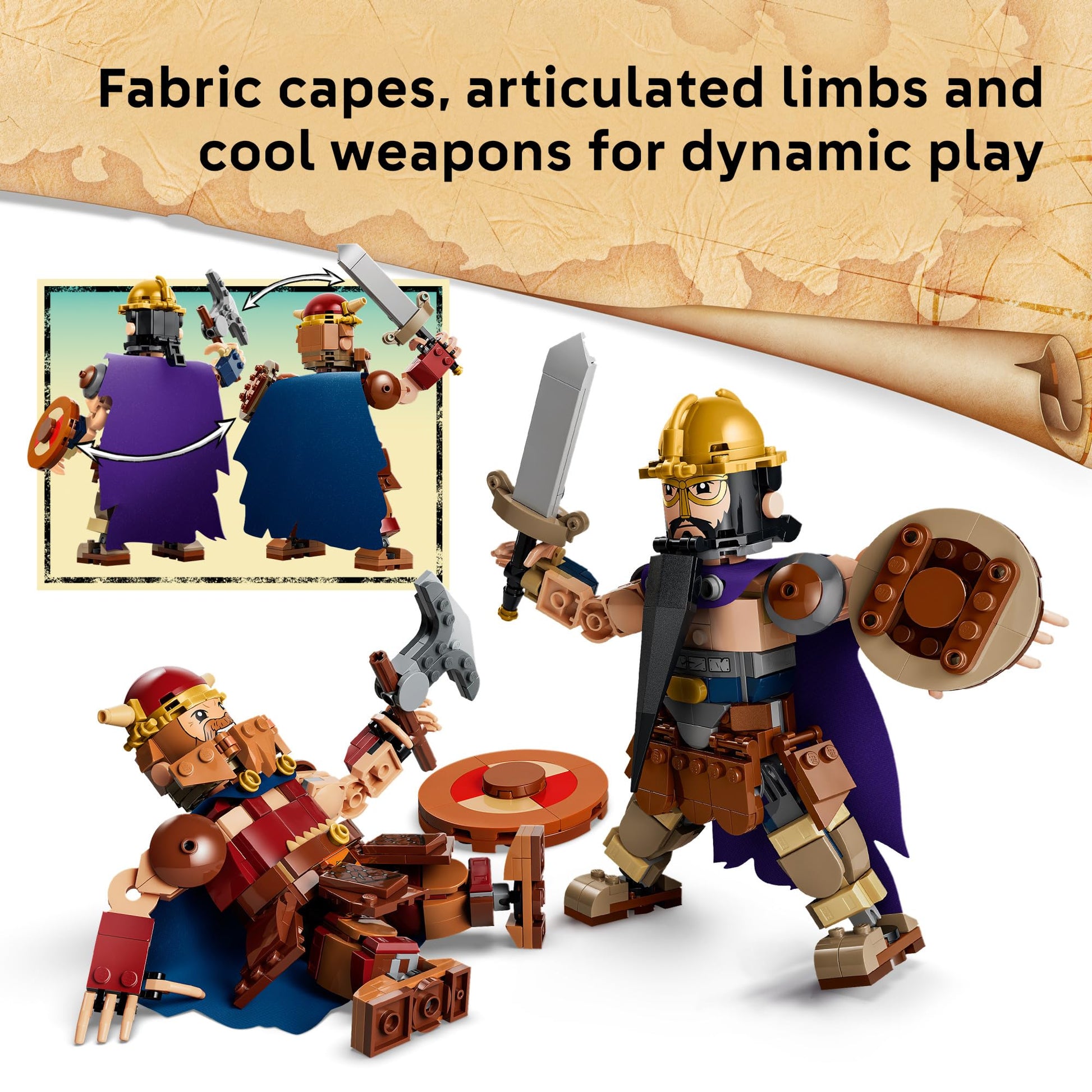 LEGO ONE PIECE Dorry vs. Brogy - Giants of Little Garden 75644