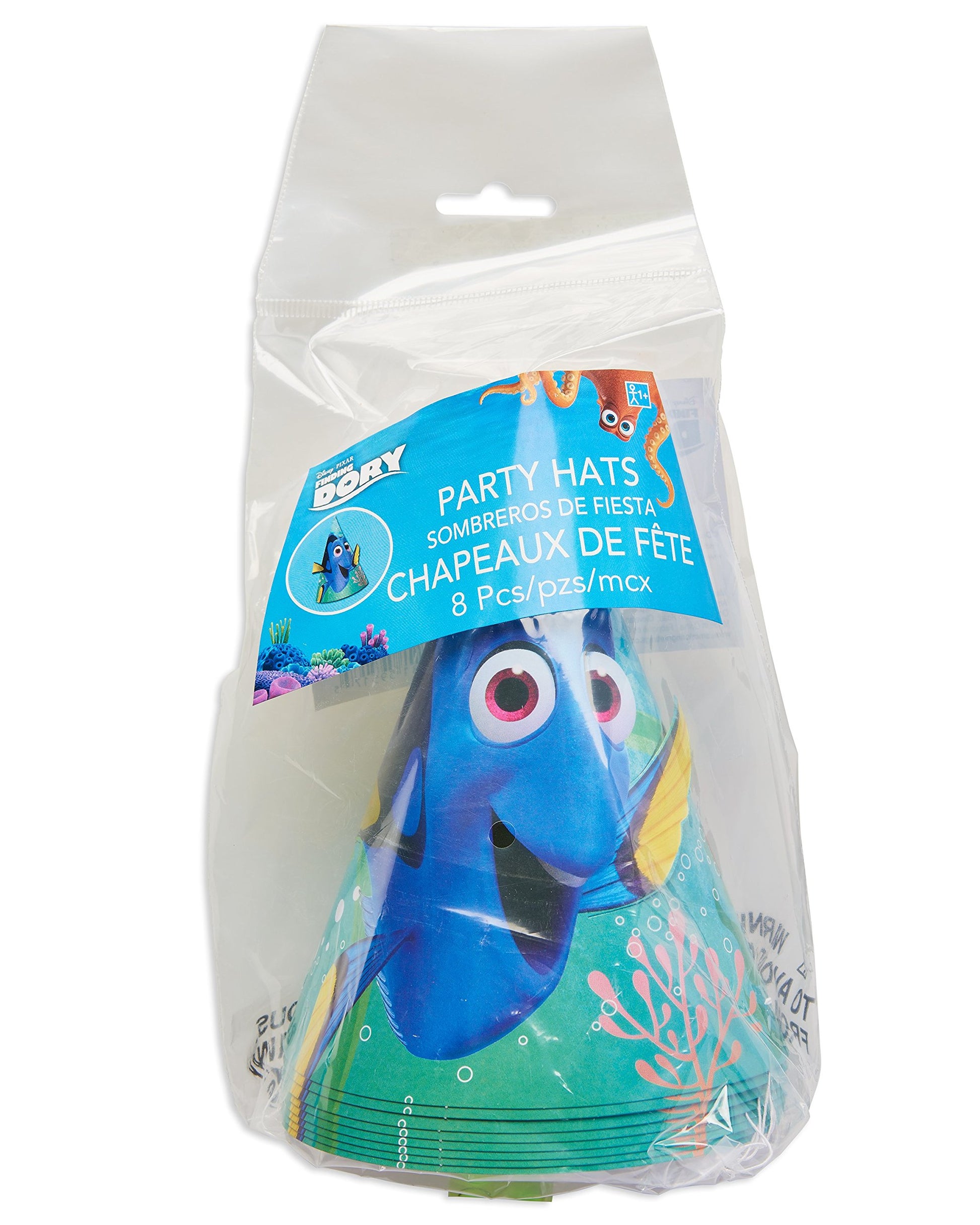 American Greetings Finding Dory Party Hats (8 Count)