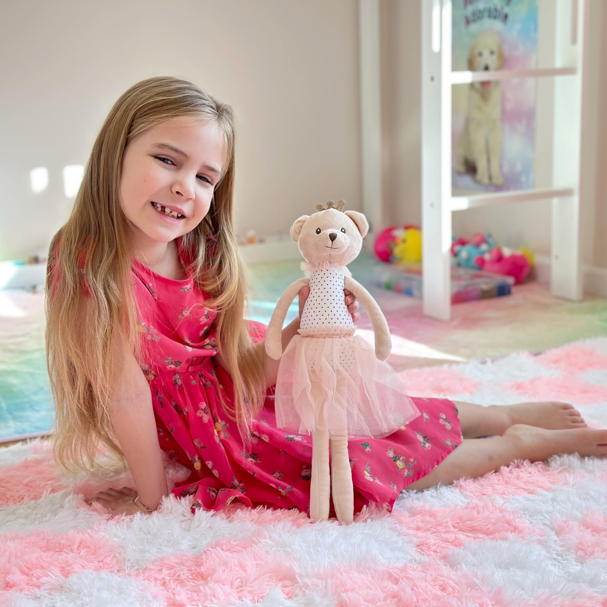 Laila and Lainey Ballerina Bear - Soft Plush Ballet Stuffed Animal Teddy Bear