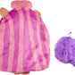 Monster High Plush Doll Set, Ghoul N Go Clawdeen Wolf 6.5-inch Plushie with Pet Dog Crescent and Kid-Sized Backpack
