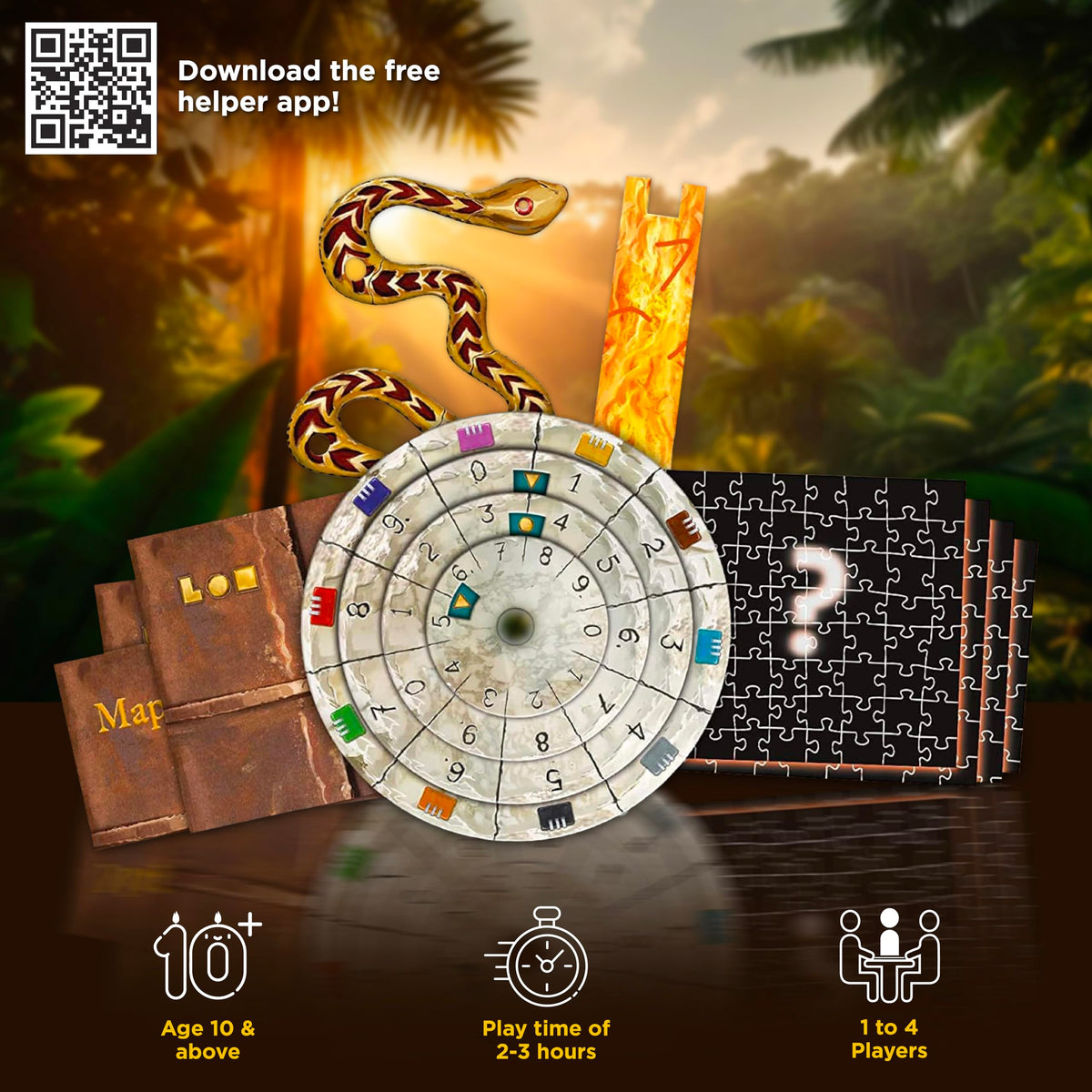 EXIT: The Game - The Sacred Temple w/Puzzles | Escape Game