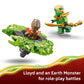 LEGO NINJAGO Loyd vs. Earth Monster Spinner Building Toy for Boys & Girls - Ninja Toy Figures & Playset for Kids, Ages 6+ - Includes 2 Minifigures