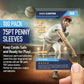 Premium Penny Sleeves for Trading Cards | Soft Trading Card Sleeves for Baseball Cards, Ultra Clear Plastic Pro Sports Card Sleeve, Football, MTG