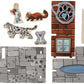 Wild Republic, Woodkins Veterinarian Wooden Playset, Gift for Kids, Great for Innovative Play, Eco Friendly, six Piece Boxed Set