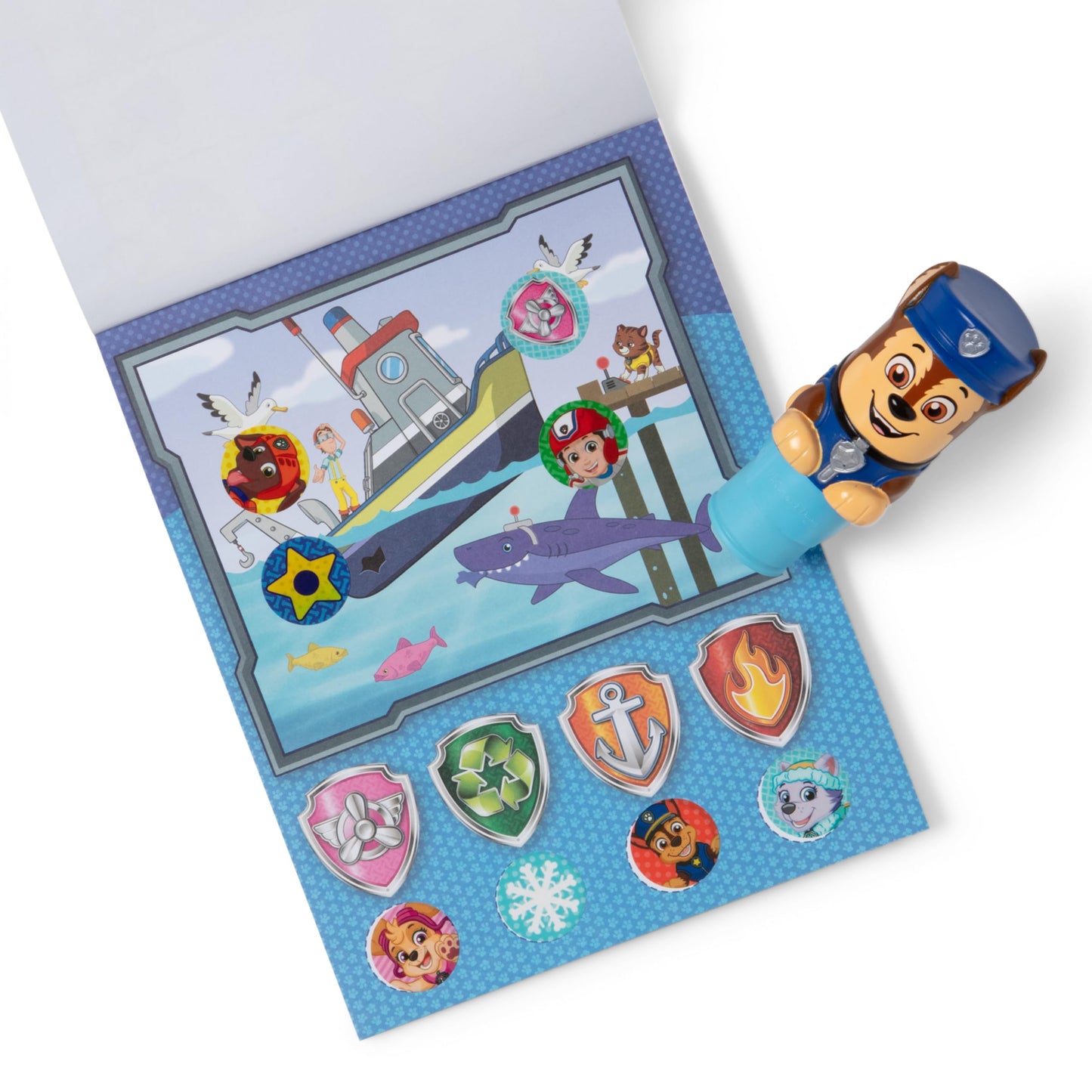 Melissa & Doug Sticker Wow! PAW Patrol Chase Stamper Toy and Activity Pad