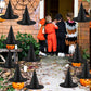 KSPOWWIN 12PCS Halloween Witch Hats Witch Costume Accessory, Black Witch Hat for Halloween Party Decoration