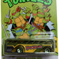Hot Wheels TMNT Party Van Surfin School Bus 5/5, Green