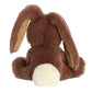 Aurora Vibrant Spring Candy Cottontail Stuffed Animal - Decorative Companion - Endless Fun - Chocolate 8 Inches