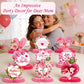 9 Pcs Floral Mother Birthday Table Centerpieces Pink, Floral Mother Party Table Decorations for Party, Best Mom Ever Honeycomb Party Supplies Kit