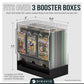 Dinavio Crafthouse 3-Slot Booster Pack Dispenser with Black Base - Fits 120 Booster Packs for Dispensing - Compatible with TCG Trading Card Boosters
