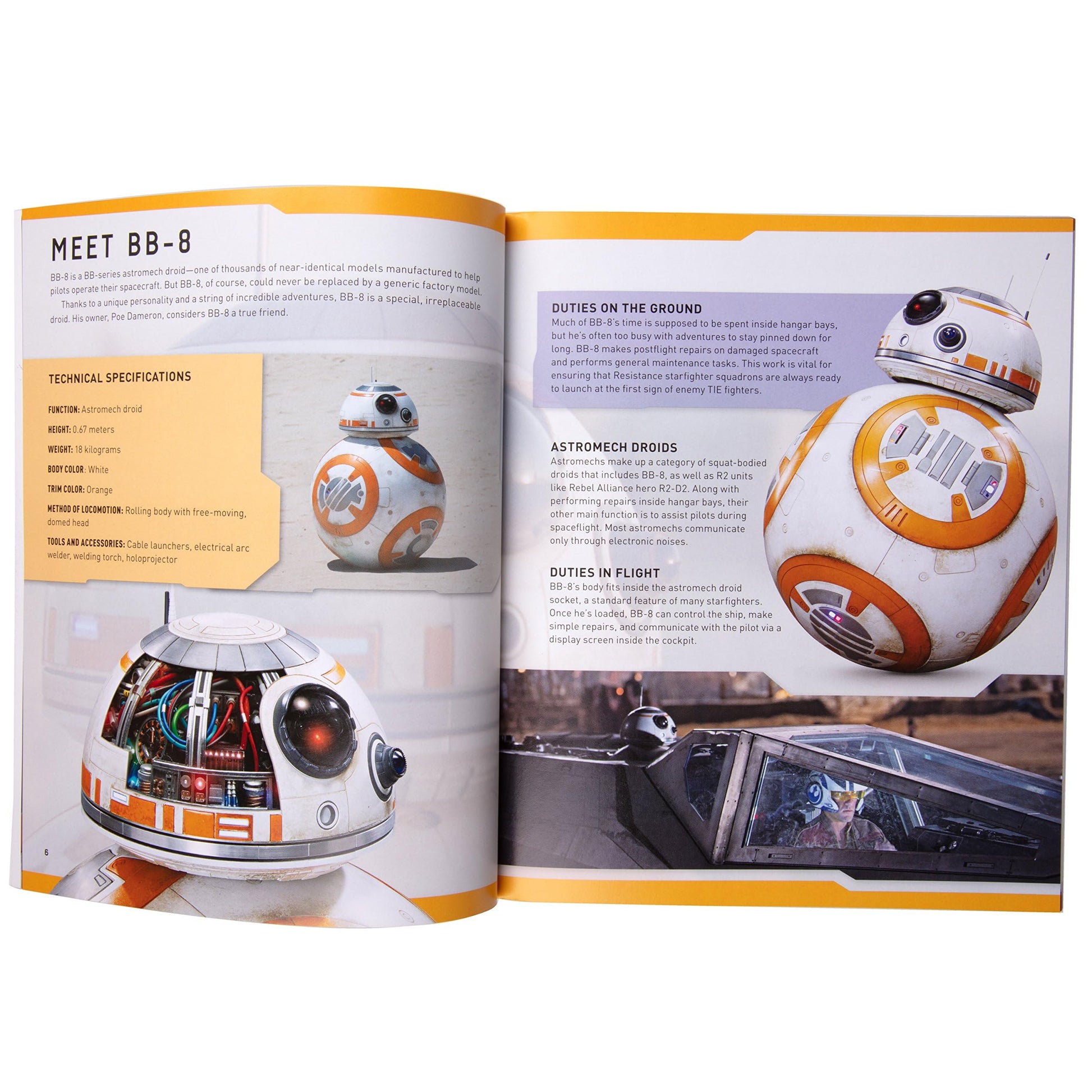 IncrediBuilds Star Wars BB-8 3D Wood Puzzle Model Kit (81 Pieces) - Build & Paint Your Own Droid, No Glue Required, Easy DIY STEM Craft for Kids