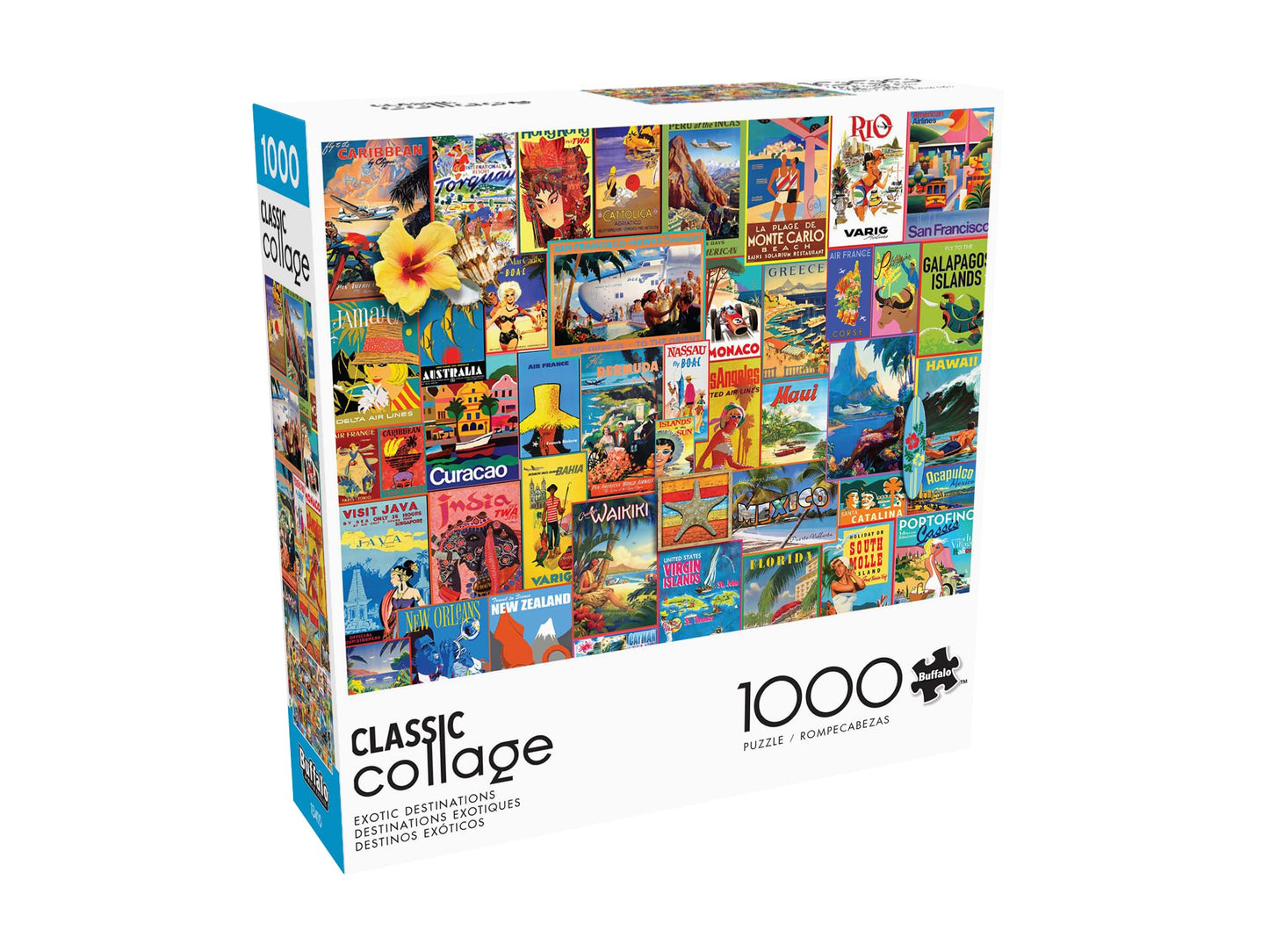 Buffalo Games - Exotic Destinations - 1000 Piece Jigsaw Puzzle for Adults