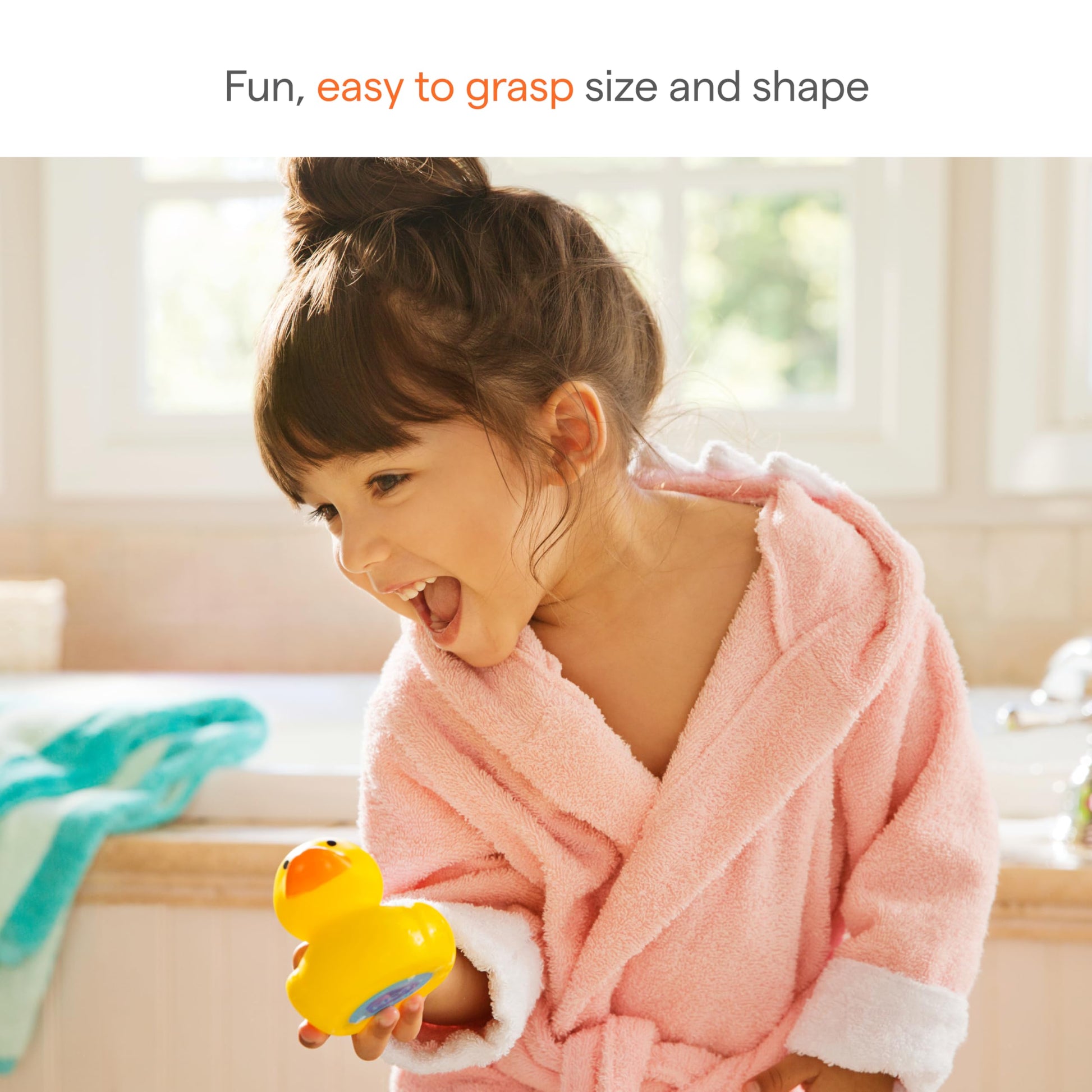 Munchkin® White Hot® Safety Bath Ducky Toy, Yellow
