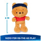 GUND Disney Winnie the Pooh Kai Bear Plush with Winter Outfit for Ages 1+