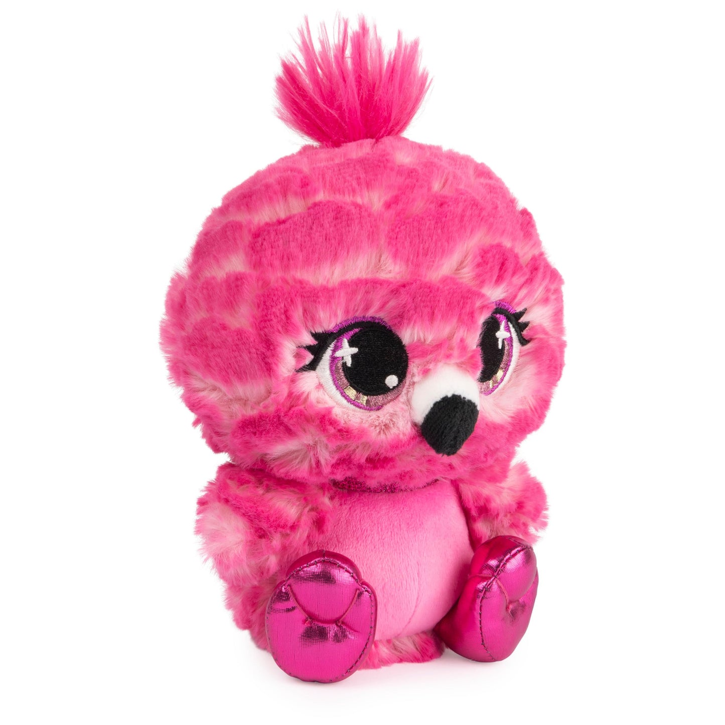 GUND P.Lushes Designer Fashion Pets Flo West Flamingo Stuffed Animal, Hot Pink, 6”