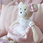 Inspired by Jewel Clover the Bear - Premium Plush Teddy (19”) | Gift-Ready Stuffed Animal with Tulle Skirt & Bow | Handmade Keepsake Doll for Kids
