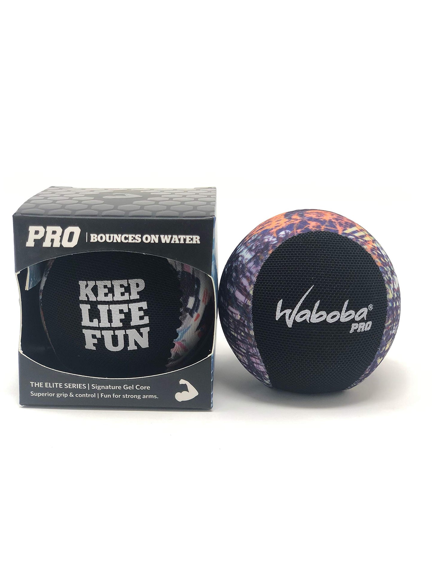 Waboba Pro Bouncing Balls Pool Toys Set | 2 Pack Bundle | Lake & Pool Balls | Summer Gift for Kids | Outdoor Water Bounce Skipping Balls